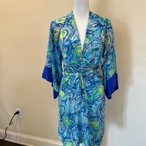 Lilly Pulitzer Kimora Silk Dress - Picture 3 of 5